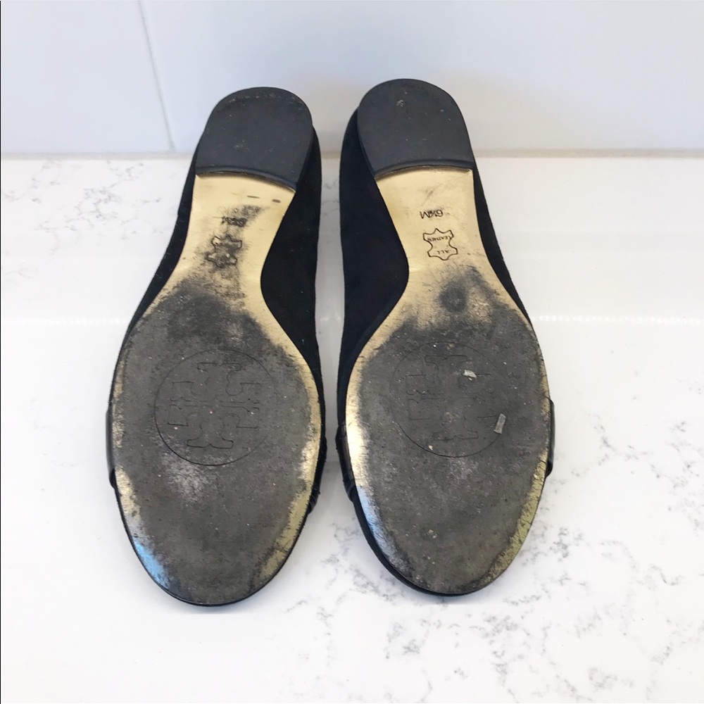 Tory Burch “Noel” Suede Ballet Flats - Picture 8 of 12